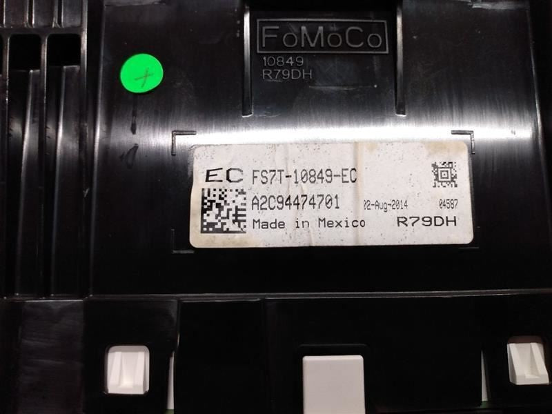 Speedometer Cluster MPH ID FS7T-10849-EA Thru Ee Fits 15 FUSION 280727
