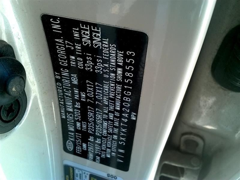 Automatic Transmission FWD Fits 10-12 SANTA FE 333753