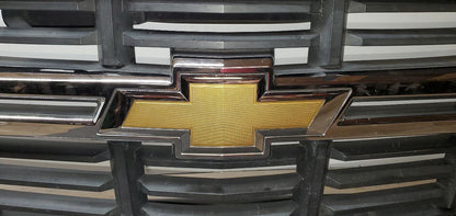 Grille Chrome Surround Black Bars Fits 14-15 SILVERADO 1500 PICKUP 1130675