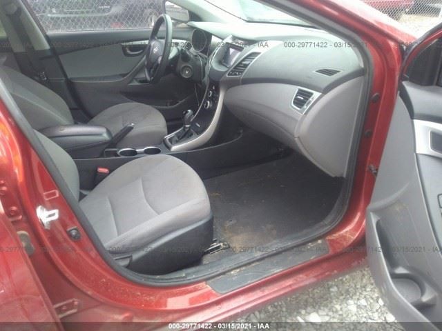 Driver Tail Light Sedan Lid Mounted US Built Fits 14-16 ELANTRA 604187