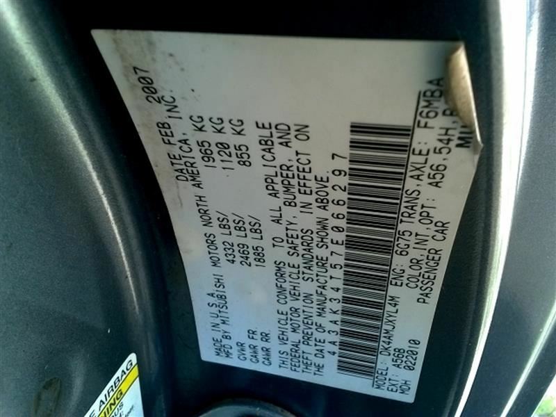 Coil/Ignitor 6 Cylinder Ralliart Fits 04-09 GALANT 376628