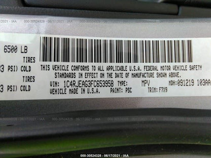 Chassis ECM Suspension TPMS Fits 14-20 JOURNEY 977069