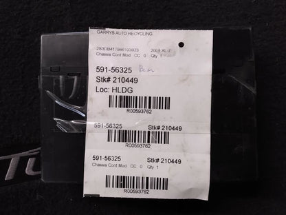 Chassis ECM Body Control BCM Behind Radio XL-7 Fits 07-08 VITARA 593762