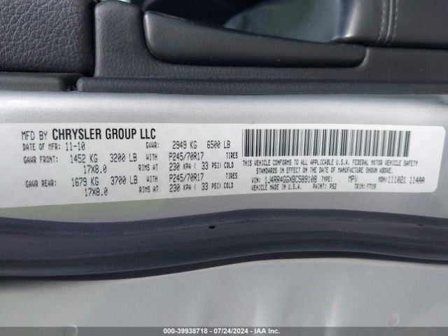 Fuel Pump Assembly Secondary Fits 11-20 DURANGO 1066874