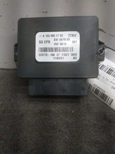 Chassis ECM 172 Type Parking Brake SLK300 Fits 14-16 MERCEDES SLK 996204