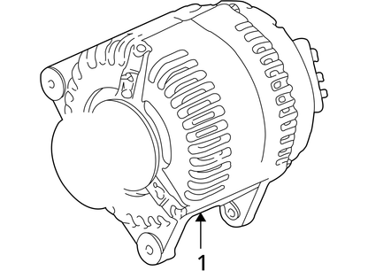 Alternator 4-112 Fits 03-08 VIBE 1109288
