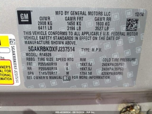 Chassis ECM Body Control BCM Center Dash Fits 13-18 EXPRESS 2500 VAN 1082605