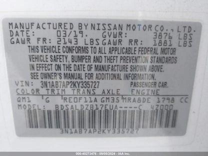 Chassis ECM Body Control BCM Above Steering Column Fits 19 SENTRA 1079993