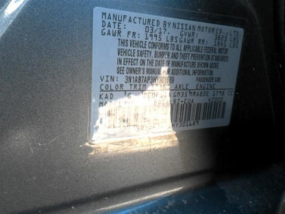 Chassis ECM Supply Engine Compartment Power CVT Fits 16-19 SENTRA 885157