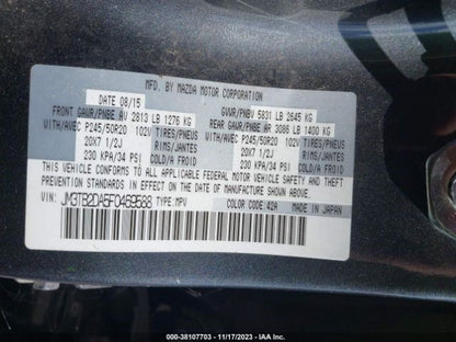 Fuel Pump Assembly FWD Fits 11-15 MAZDA CX-9 969469