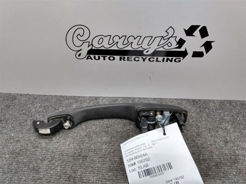 Door Handle Exterior Assembly Door Rear Fits 08-09 11-14 16-19 CARAVAN 653470