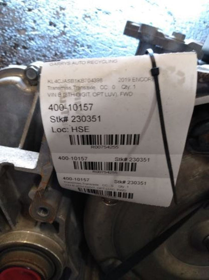 Automatic Transmission 1.4L FWD Fits 17-20 TRAX 754255