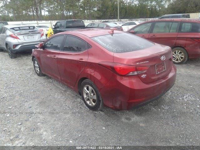 Driver Tail Light Sedan Lid Mounted US Built Fits 14-16 ELANTRA 604187