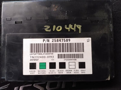 Chassis ECM Body Control BCM Behind Radio XL-7 Fits 07-08 VITARA 593762
