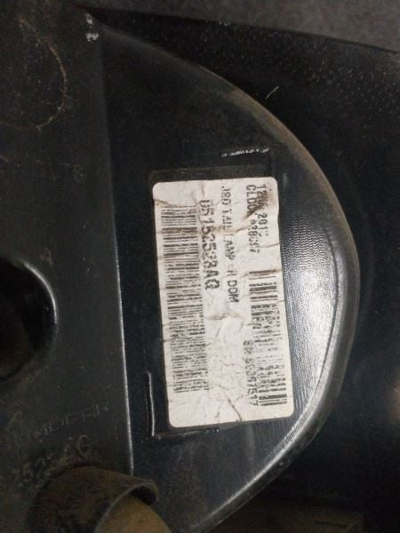 Passenger Right Tail Light Fits 11-14 AVENGER 744441