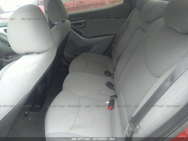 Driver Tail Light Sedan Lid Mounted US Built Fits 14-16 ELANTRA 604187