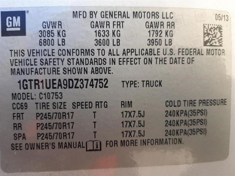 Chassis ECM Body Control BCM Under Steering Column Fits 12-14 ESCALADE 998310