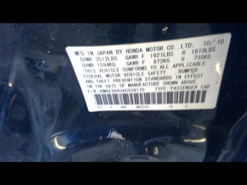 Radiator Fits 09-14 FIT 1078547