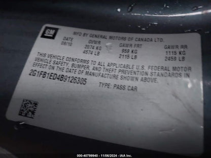 Alternator ID 13501720 Fits 10-12 CAMARO 1093969