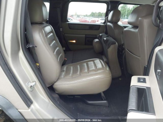 Hood Without Chrome Hood Handle Fits 03-07 HUMMER H2 1127564