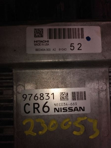 Engine ECM Electronic Control Module 3.5L Fits 18-19 INFINITI QX60 723334