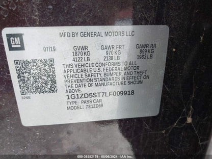 Starter Motor Fits 17-20 MALIBU 1051828