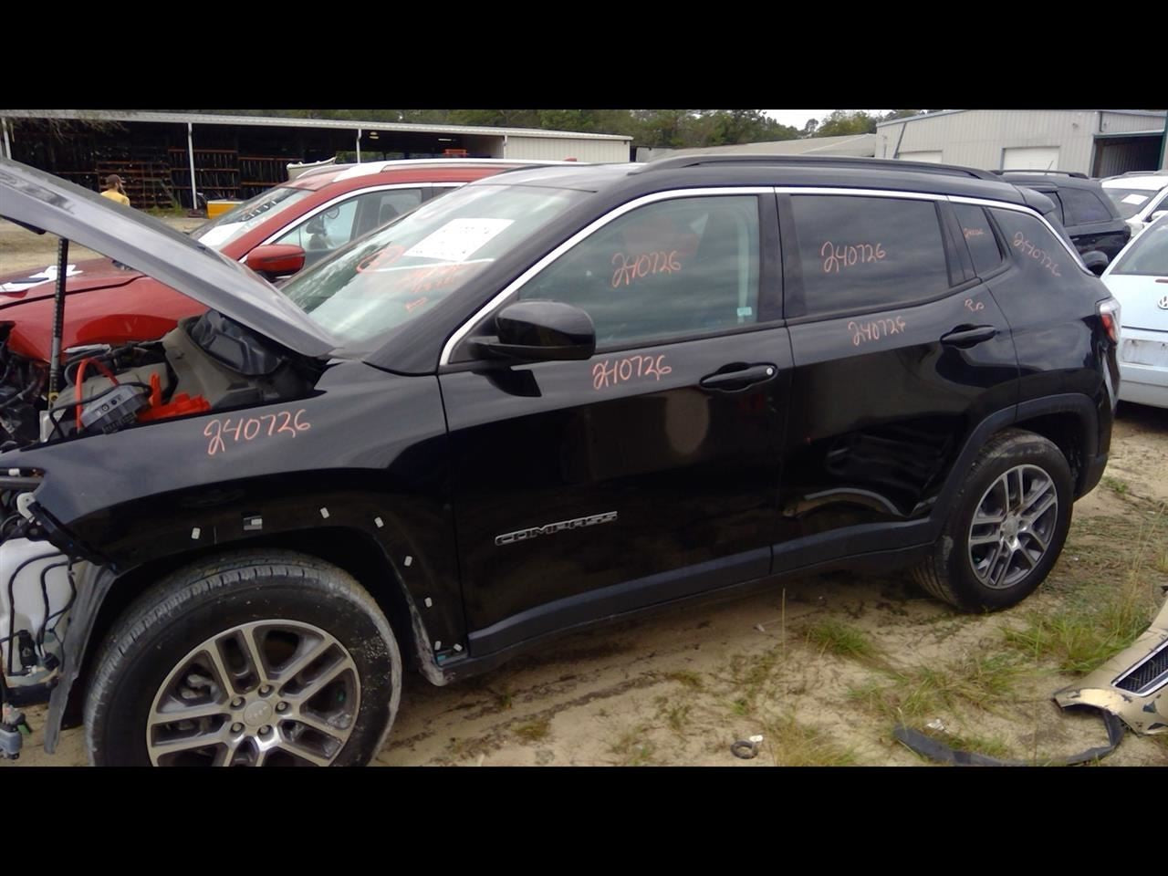Driver Side View Mirror Manual Folding Heated Fits 17-20 COMPASS 1088646
