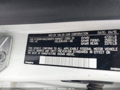 Alternator Without Hybrid VIN A2 4th And 5th Digits Fits 15-21 VOLVO S60 1110666