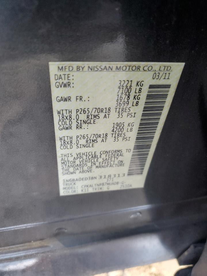 Strut Front Fits 08-15 TITAN 1111929