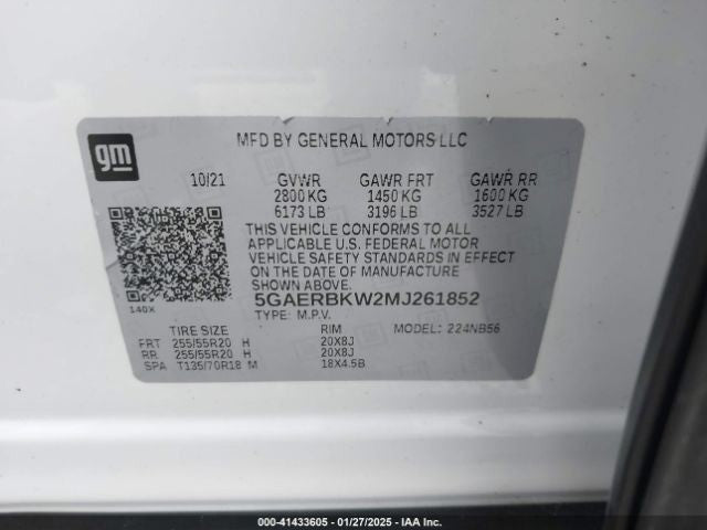 Dash Panel Without Head-up Display Fits 20-23 ENCLAVE 1111305